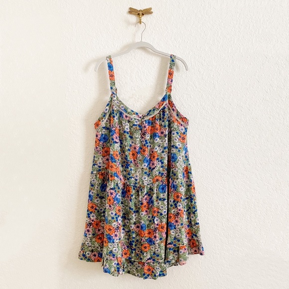 wild fable Dresses & Skirts - Wild Fable•Retro Floral Sleeveless Dress